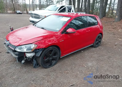 2015 Volkswagen Golf Gti 2.0T S 2-Door z USA, uszkodzony, nr VIN 3VWTT7AUXFM032469